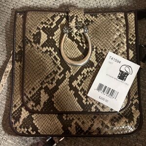 Brighton Python Spellcast Crossbody Purse EUC